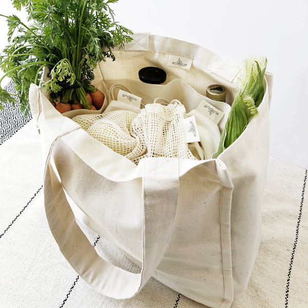 Organic Multi-Compartment Shopping Eco Bag - Eco Stuff